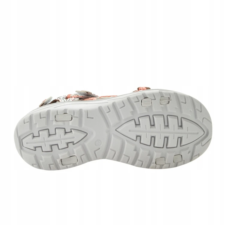 Damskie sandały Lee Cooper LCW-26-34-4428L szary/koralowy