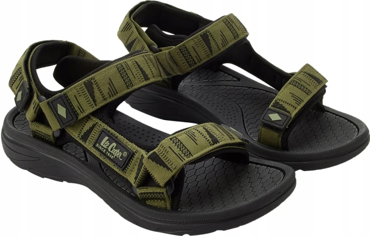 Męskie sandały Lee Cooper LCW-26-34-4425M khaki