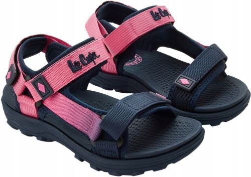 Dziecięce sandały Lee Cooper LCW-26-34-4438K różowy/granatowy