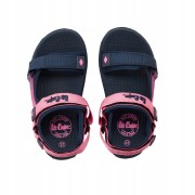 Dziecięce sandały Lee Cooper LCW-26-34-4438K różowy/granatowy