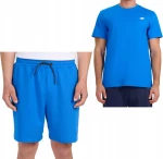 Męski komplet na lato t-shirt + spodenki 4F TSHM3341+SHOM690 33S niebieski