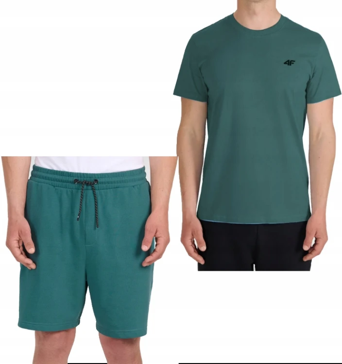 Męski zestaw 4F TSHM2669+SHOM690 46S L