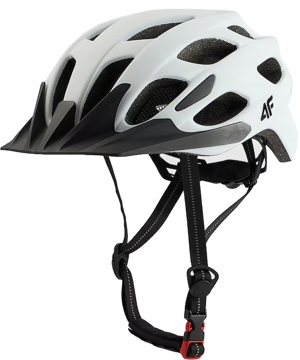 Kask rowerowy 4F HELU135 10S biały