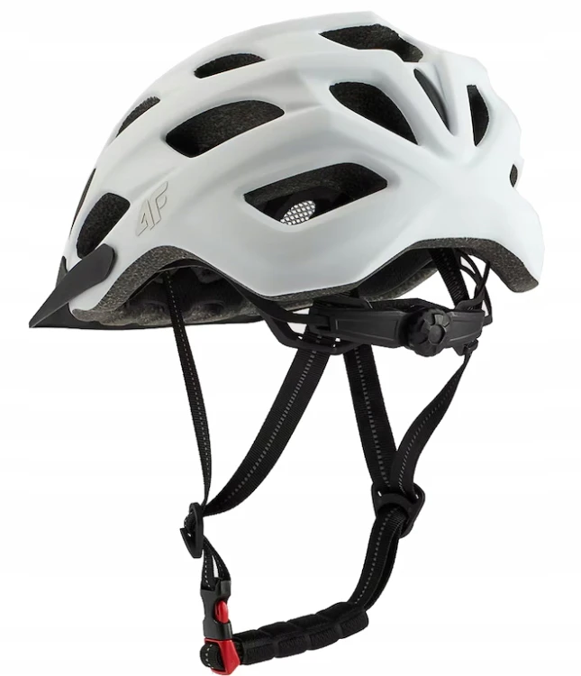 Kask rowerowy 4F HELU135 10S biały