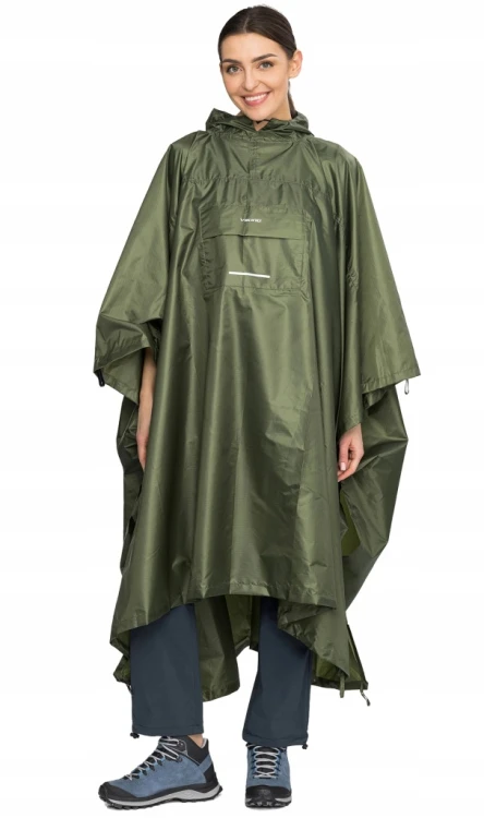 Poncho przeciwdeszczowe Viking peleryna Vesper Backpack khaki