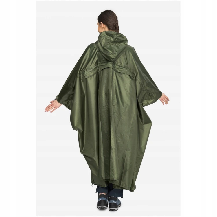 Poncho przeciwdeszczowe Viking peleryna Vesper Backpack khaki