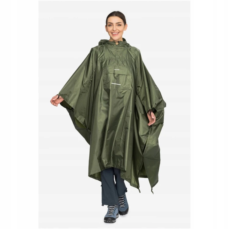 Poncho przeciwdeszczowe Viking peleryna Vesper Backpack khaki