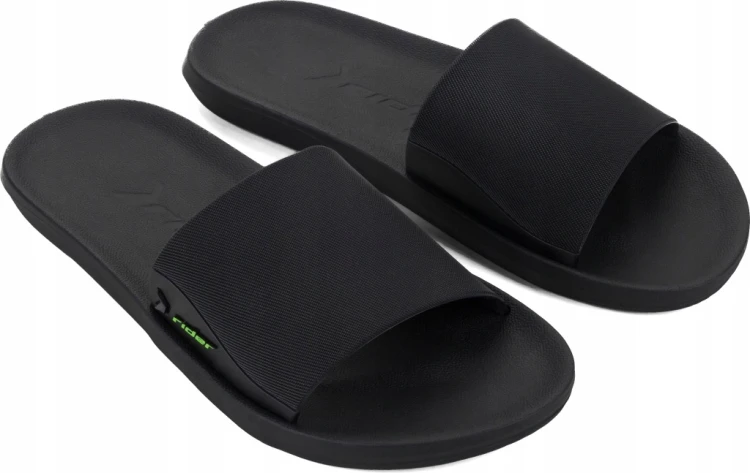 Męskie klapki Rider Feel slide ad 12491-BL084 czarny 41
