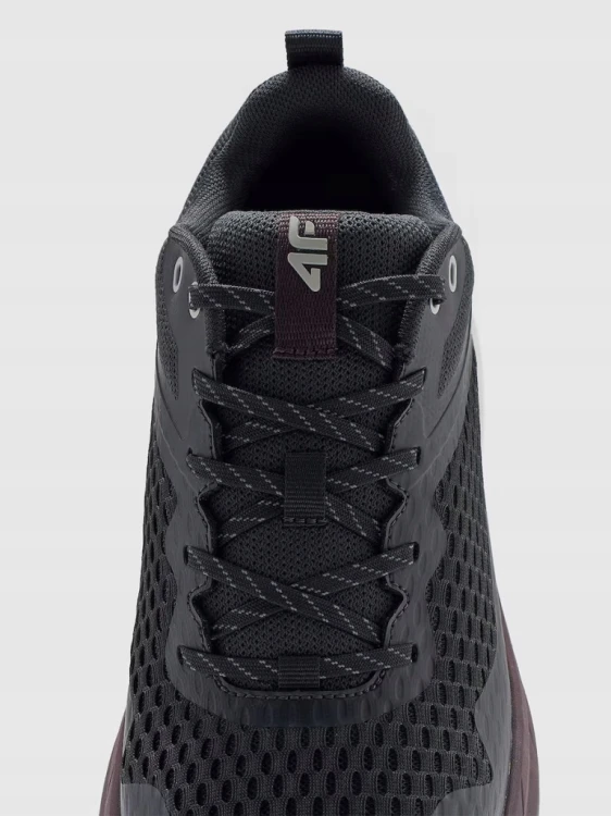 Męskie buty sportowe 4F Speed Hiker OTSM037 50S czarny/fioletowy