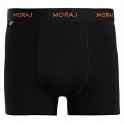 Męskie bokserki bawełniane Moraj MBX550-410 5-pak czarny
