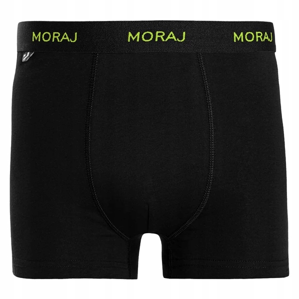 Męskie bokserki bawełniane Moraj MBX550-410 5-pak czarny