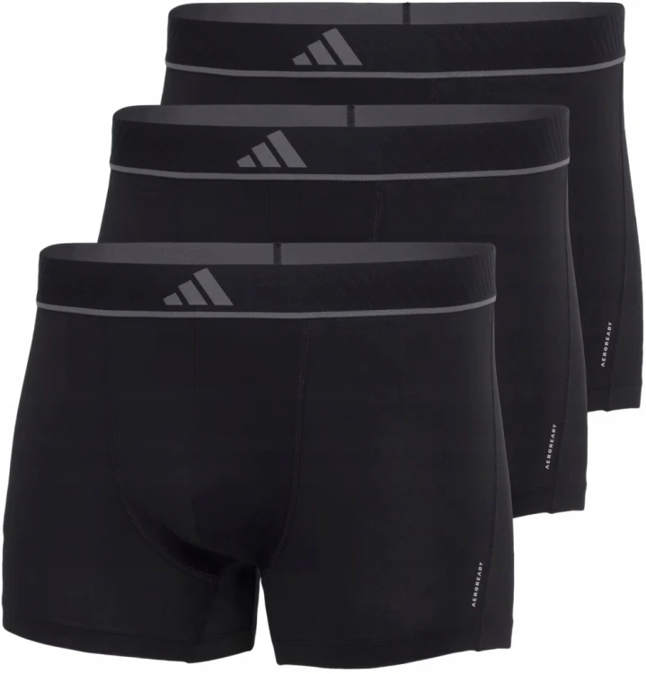 Bokserki męskie ADIDAS Active Micro Flex 3-pak 4AM014-000 czarny