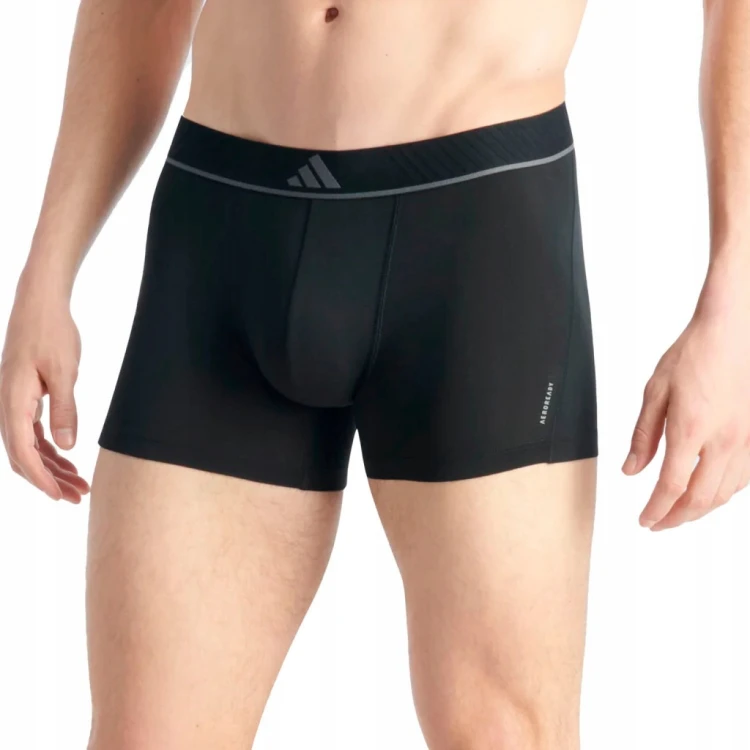 Bokserki męskie ADIDAS Active Micro Flex 3-pak 4AM014-000 czarny