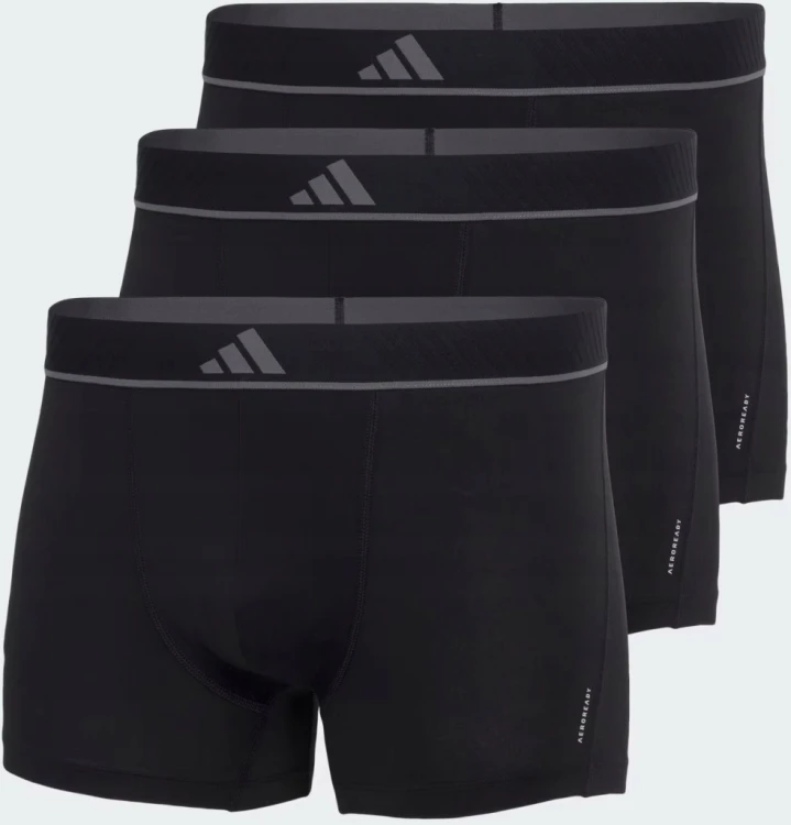 Bokserki męskie ADIDAS Active Micro Flex 3-pak 4AM014-000 czarny