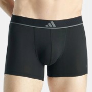 Bokserki męskie ADIDAS Active Micro Flex 3-pak 4AM014-000 czarny