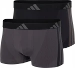 Bokserki męskie ADIDAS Active micro stretch 2-pak 4AM027 czarny