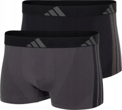 Bokserki męskie ADIDAS Active micro stretch 2-pak 4AM027 czarny