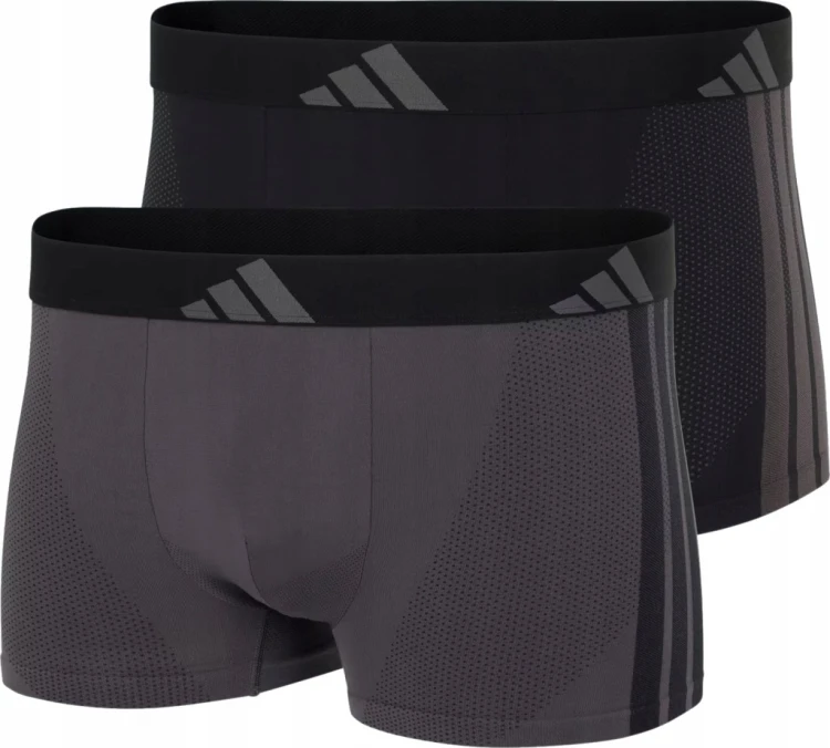 Bokserki męskie ADIDAS Active micro stretch 2-pak 4AM027 czarny