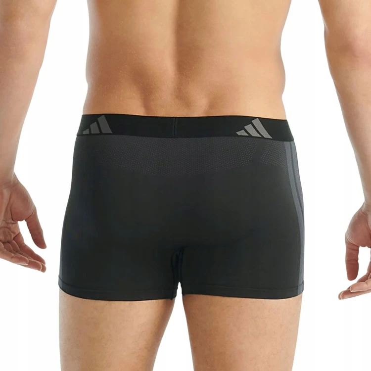 Bokserki męskie ADIDAS Active micro stretch 2-pak 4AM027 czarny