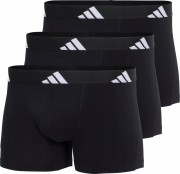 Bokserki męskie ADIDAS Active flex cotton 3-pak 4AM002 czarny