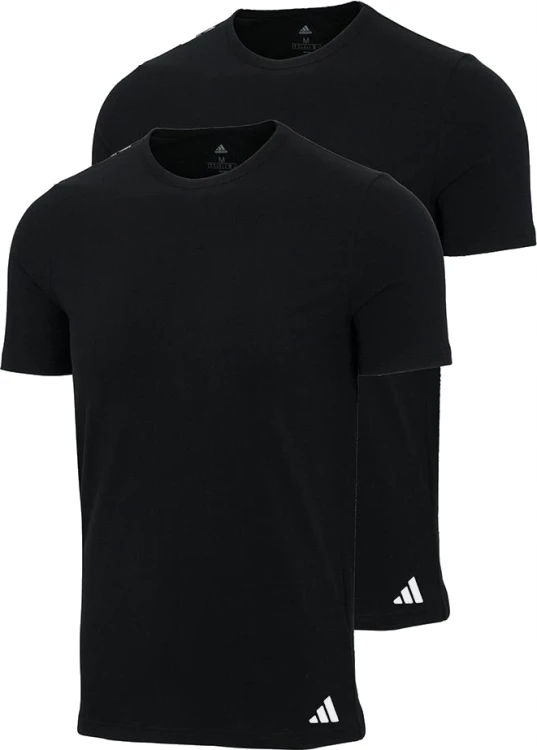 Koszulka męska ADIDAS Active flex 2-pak 4AM016 czarny