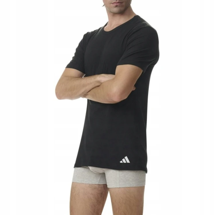 Koszulka męska ADIDAS Active flex 2-pak 4AM016 czarny