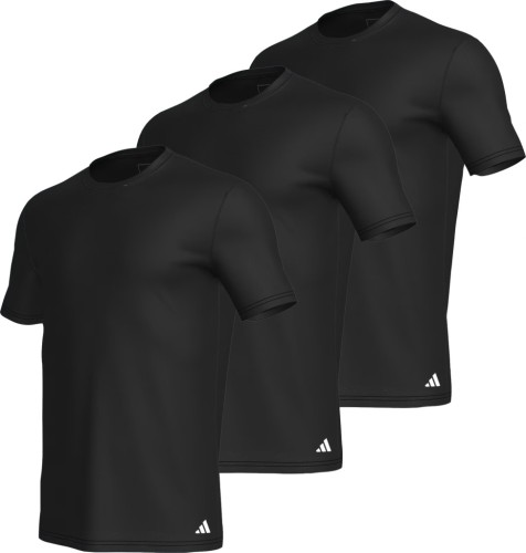 Koszulka męska ADIDAS Active Core Cotton 3-pak 4AM011 czarny