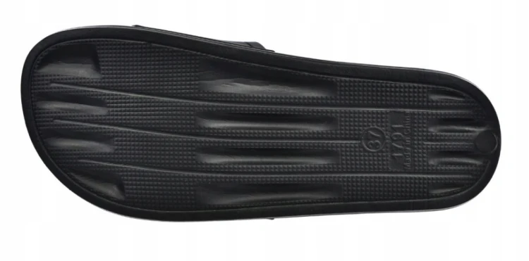Damskie klapki Big Star TT274A008 czarny / zielony