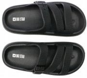 Damskie klapki Big Star TT274A037 czarny