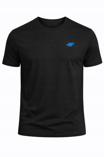 Męska koszulka zestaw 3 sztuk 4F T-shirt 3-pak TSHM3986 20S+43S+41S czarny/j.zielony/c.zielony