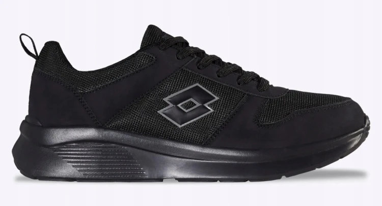 Męskie buty sportowe Lotto Sobrio 2401651U 1119 czarny