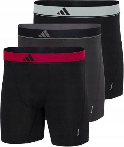 Bokserki męskie ADIDAS Active Micro Flex Eco 3-pak 4AM015 910