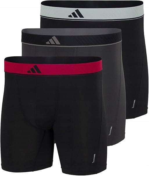 Bokserki męskie ADIDAS Active Micro Flex Eco 3-pak 4AM015 910