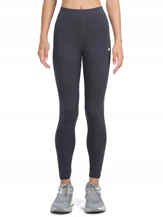 Damskie legginsy 4F TIGF296 22S antracyt