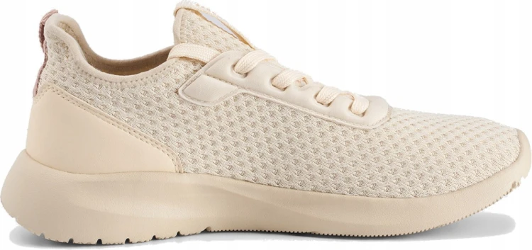 Damskie buty sportowe 4F LOWF118 12S kremowy