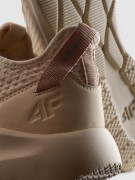 Damskie buty sportowe 4F LOWF118 12S kremowy