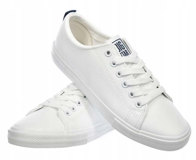 Damskie buty Big Star tenisówki SS274604 biały