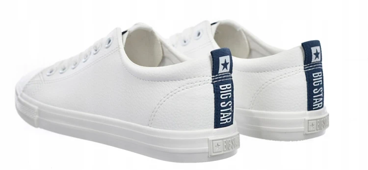 Damskie buty Big Star tenisówki SS274604 biały
