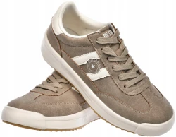 Damskie buty Big Star tenisówki UU274025 beżowy