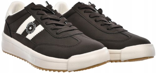 Damskie buty Big Star tenisówki UU274024 brązowy