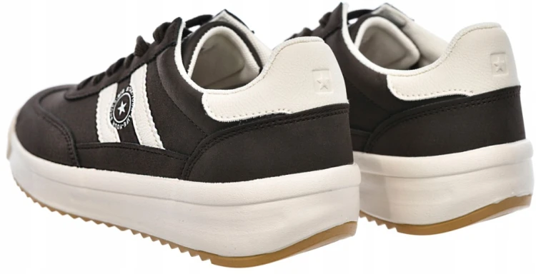 Damskie buty Big Star tenisówki UU274024 brązowy