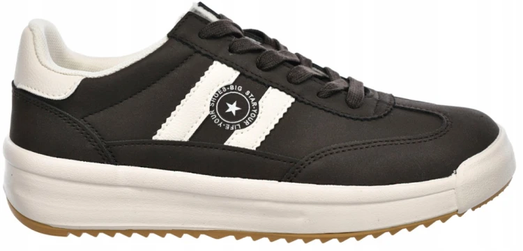 Damskie buty Big Star tenisówki UU274024 brązowy