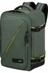 Plecak turystyczny kabinowy American Tourister Take2cabin zielony 24L