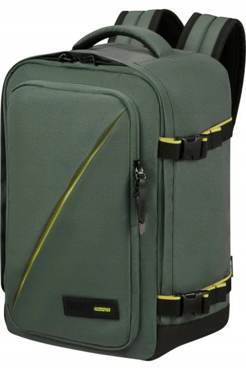 Plecak turystyczny kabinowy American Tourister Take2cabin zielony 24 L