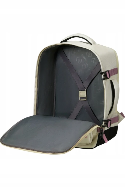 Plecak turystyczny kabinowy American Tourister Take2cabin beżowy 26,5 L