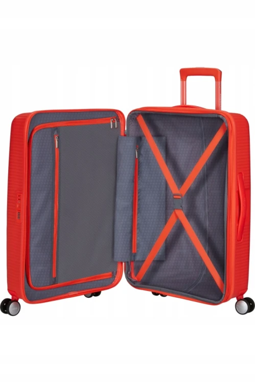 Walizka American Tourister Soundbox 67cm średnia 88473-D963 pomarańczowy