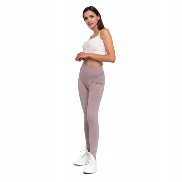 Legginsy damskie Moraj RDL1000-018 beżowy