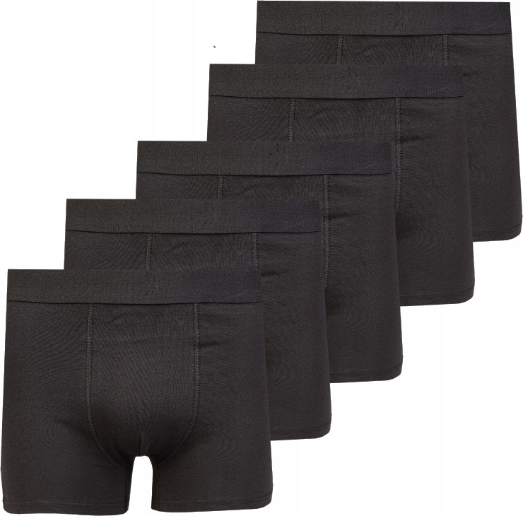 Męskie bokserki bawełniane Moraj MBX550-419 5-pak czarny XXL