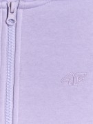 Dziewczęcy dres 4F komplet bluza + spodnie fioletowy 51S 122 cm