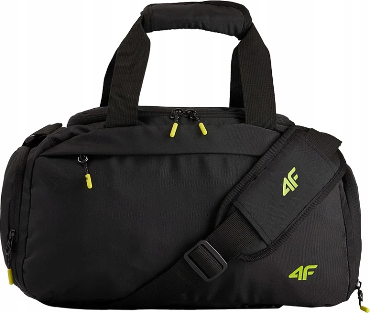 Torba podróżna sportowa 4F TBAU107 20S czarny 15L